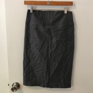 Express | Design pencil skirt, gray.